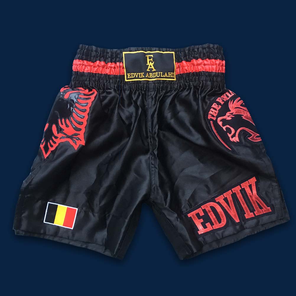 CUSTOM MADE VELVET AND FRINGE BOXING SHORTS  Boxfit UK