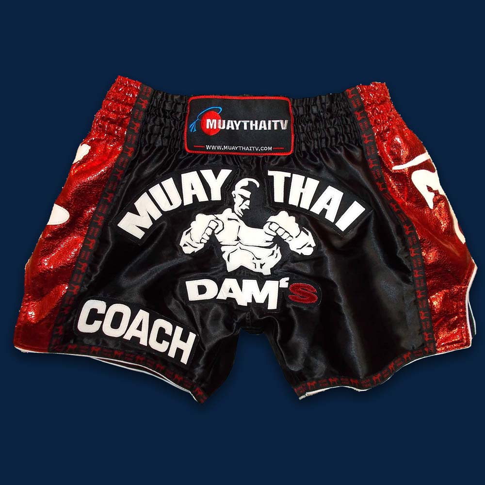 Short muay thai personnalisé new arrivals